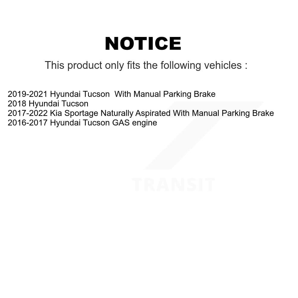Transit Auto - K8F-101484 - Front and Rear Disc Brake Kits image 19