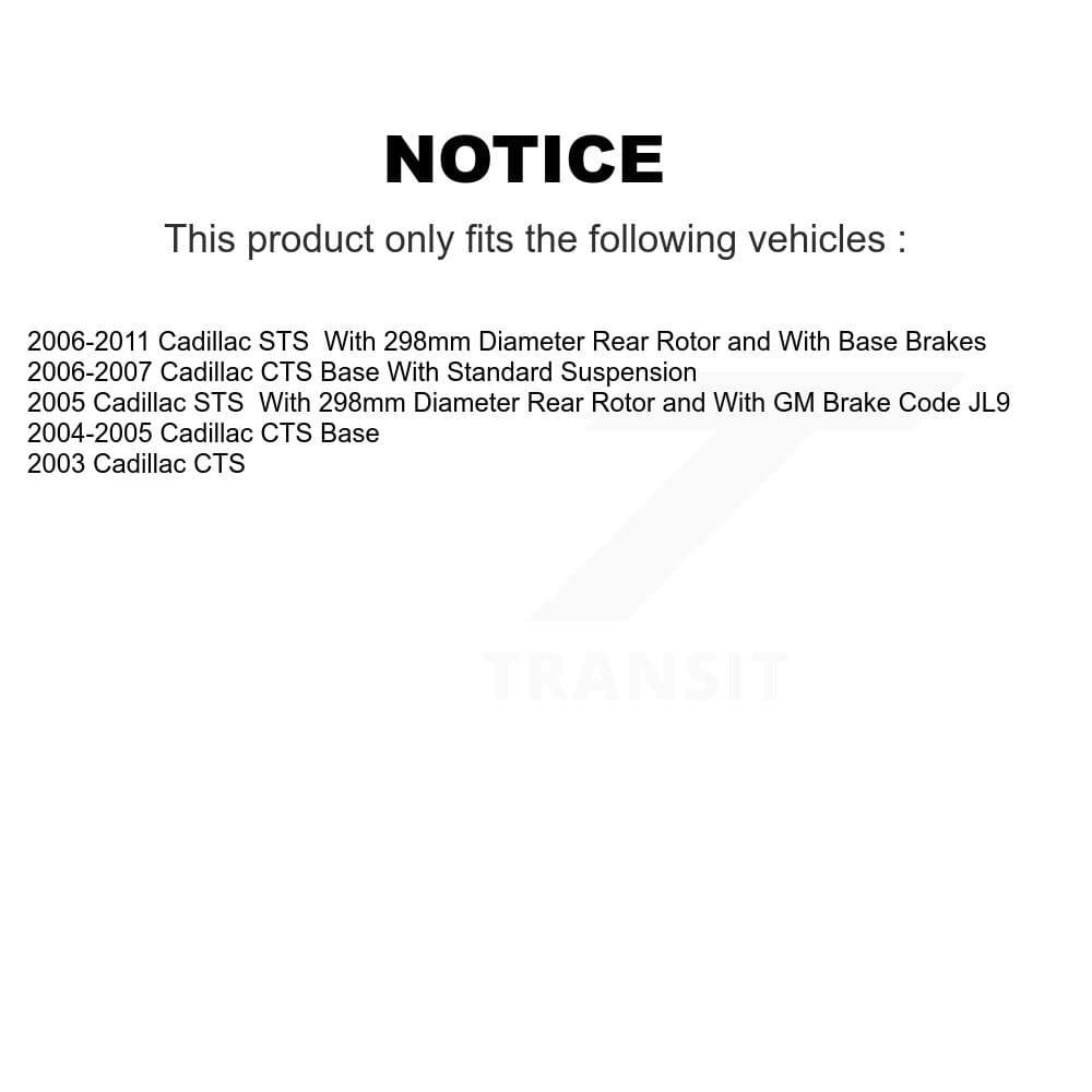 Transit Auto - K8F-101524 - Rear Disc Brake Kits image 19