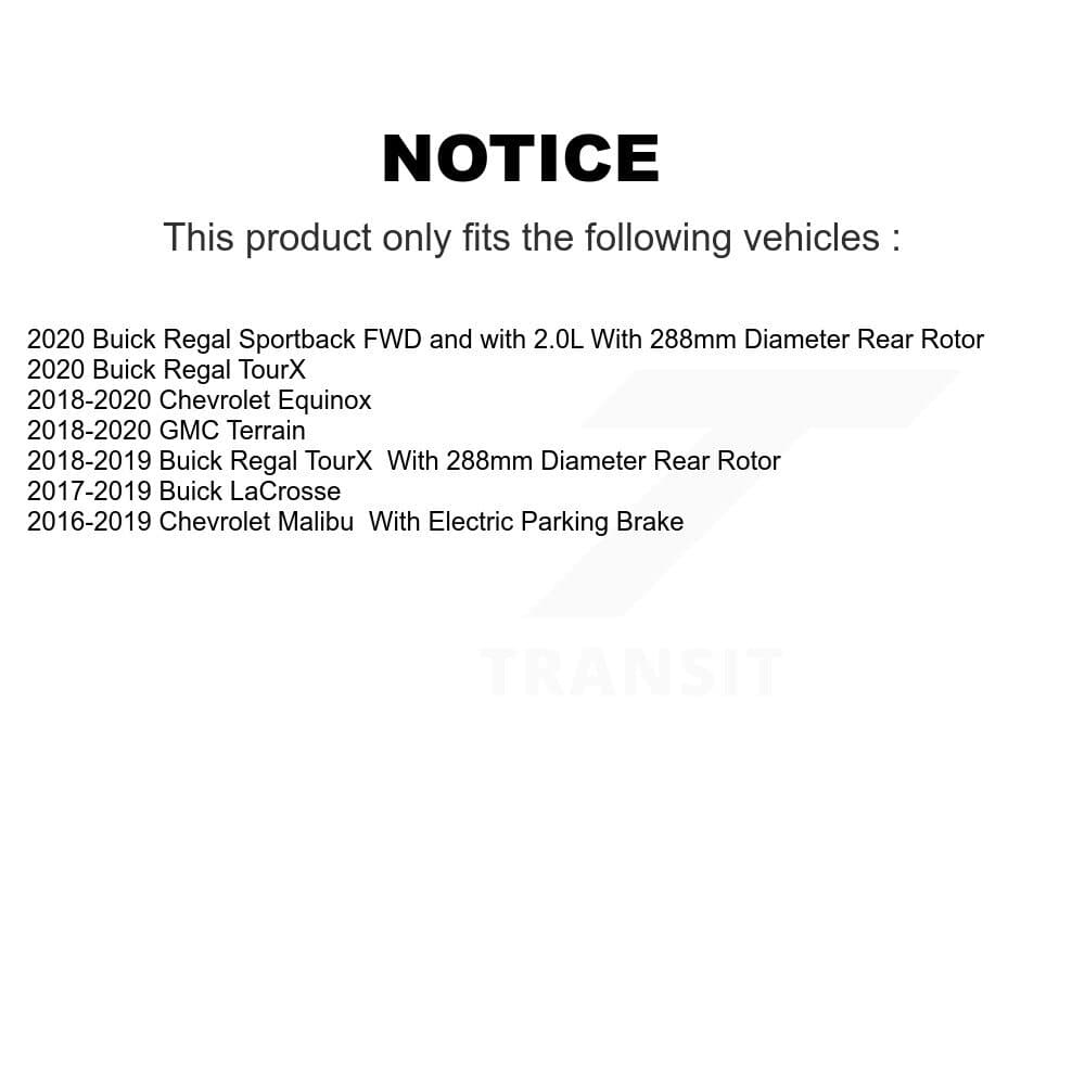Transit Auto - K8F-101573 - Rear Disc Brake Kits image 19