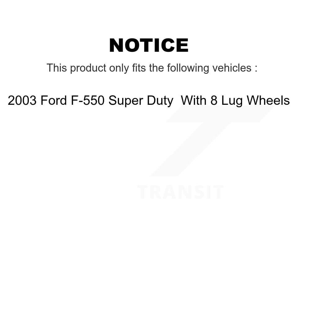 Transit Auto - K8F-101587 - Rear Disc Brake Kits image 19