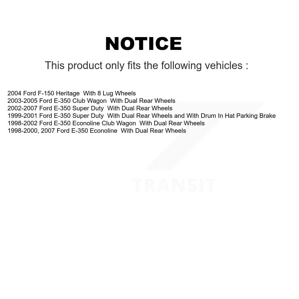 Transit Auto - K8F-101590 - Rear Disc Brake Kits image 19