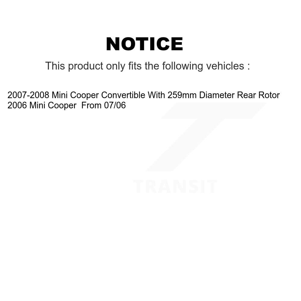 Transit Auto - K8F-101865 - Rear Disc Brake Kits image 19