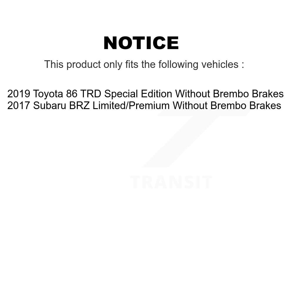 Transit Auto - K8F-101903 - Rear Disc Brake Kits image 19