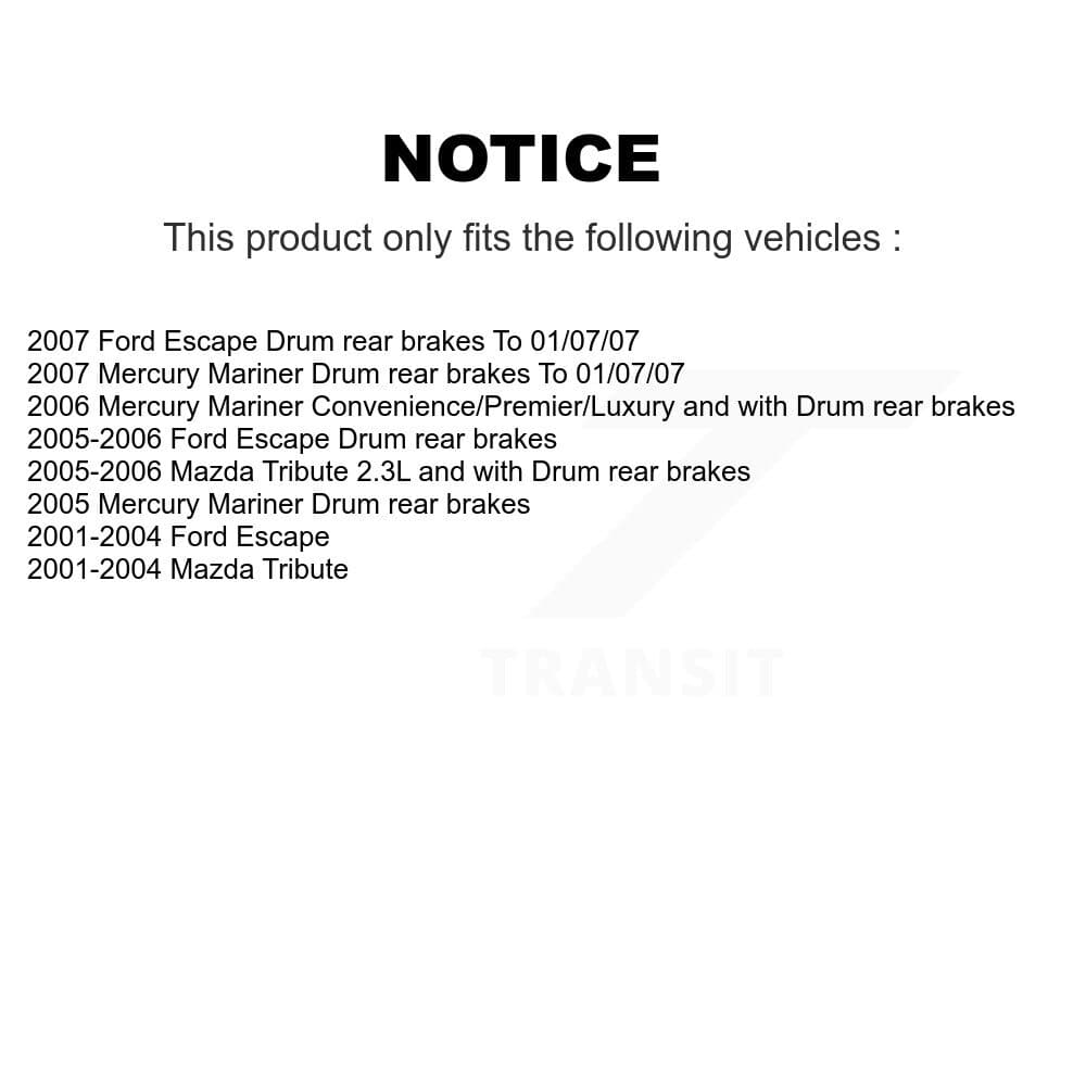 Transit Auto - K8F-102032 - Front and Rear Disc Brake Kits image 19