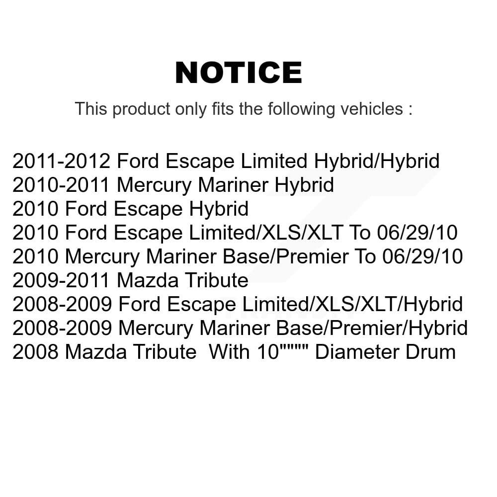 Transit Auto - K8F-102036 - Front and Rear Disc Brake Kits image 19