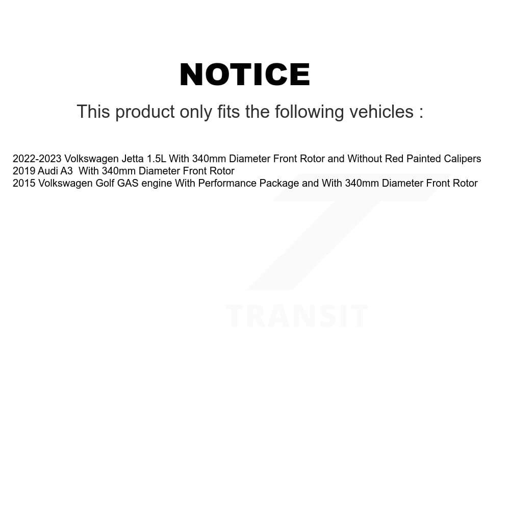 Transit Auto - K8F-102670 - Front Disc Brake Kits image 19