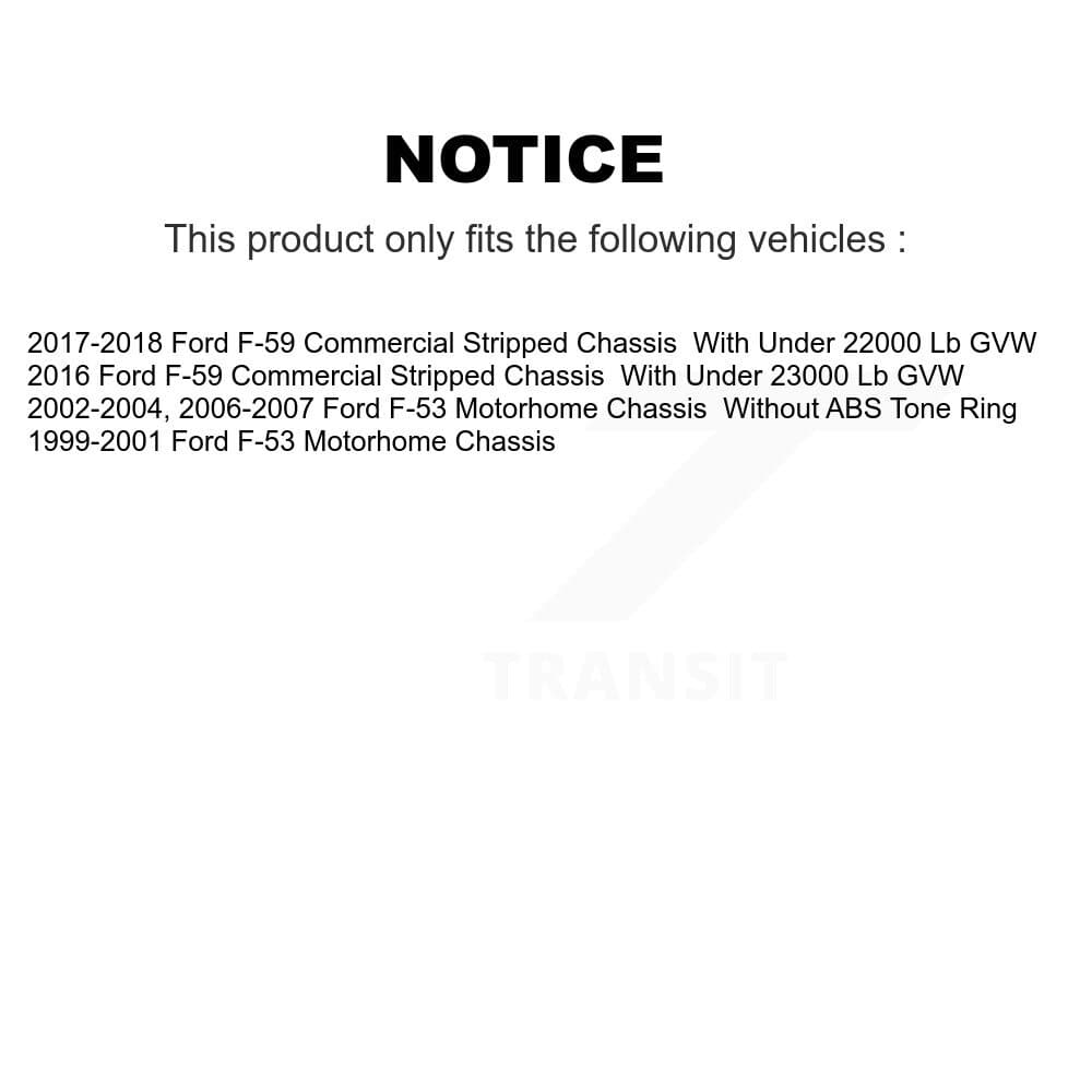 Transit Auto - K8F-103019 - Front and Rear Disc Brake Kits image 19