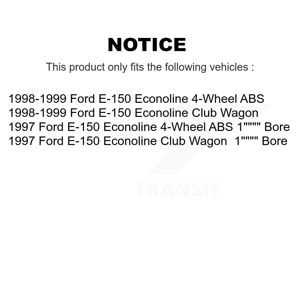 Transit Auto - K8F-103132 - Front and Rear Disc Brake Kits image 19