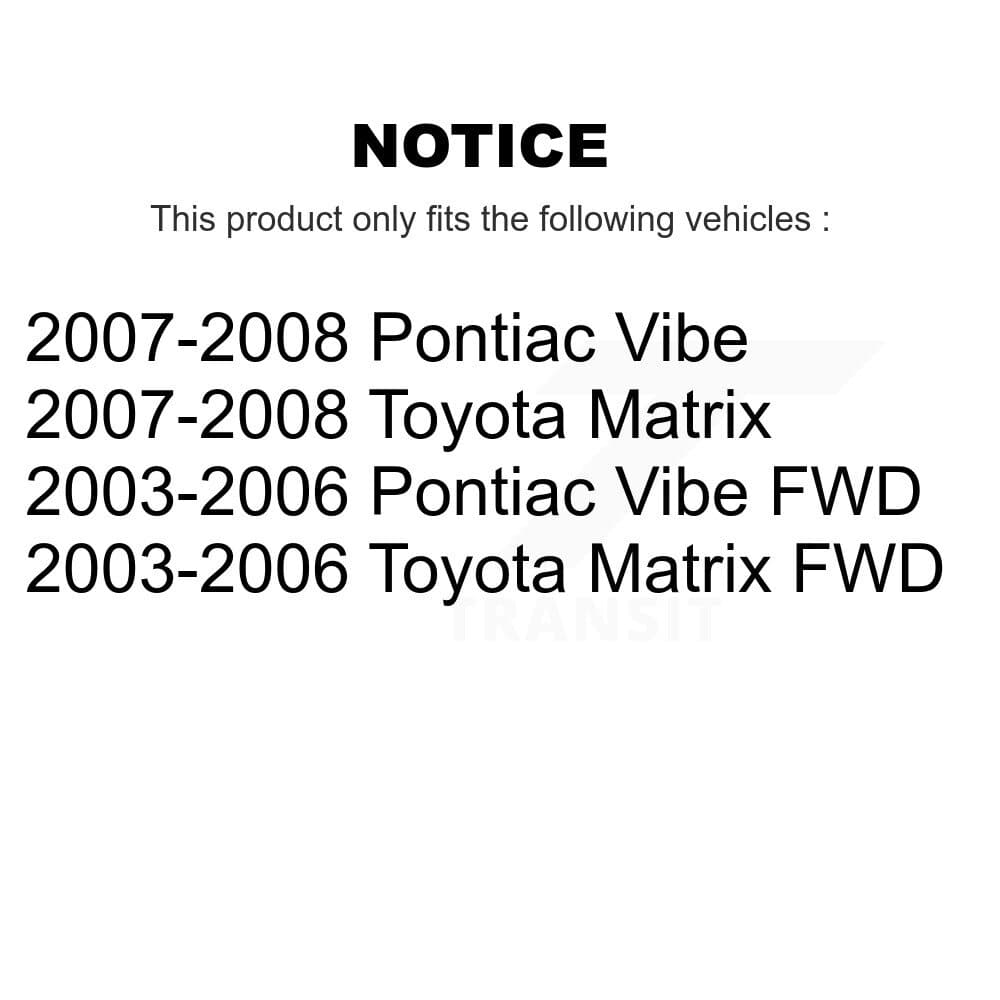 Transit Auto - K8F-103270 - Front and Rear Disc Brake Kits image 19
