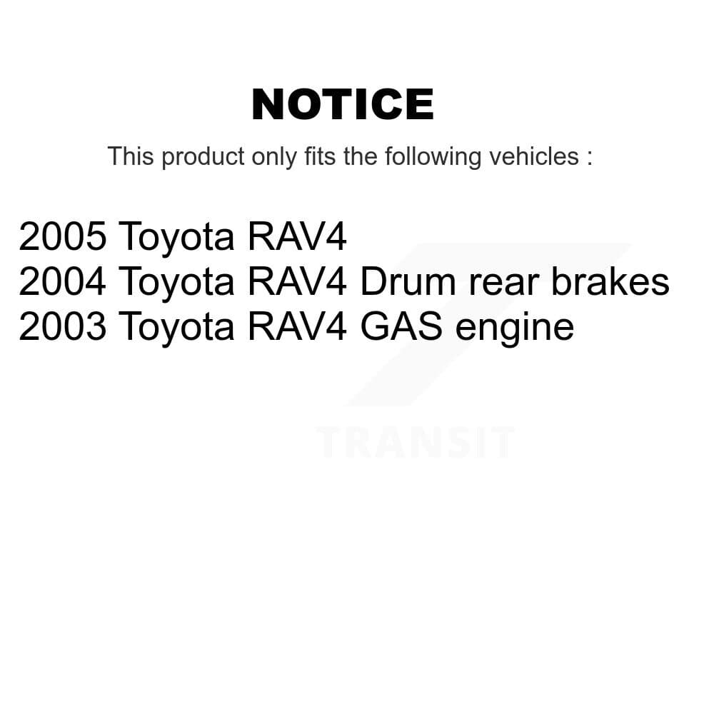 Transit Auto - K8F-103323 - Front and Rear Disc Brake Kits image 19