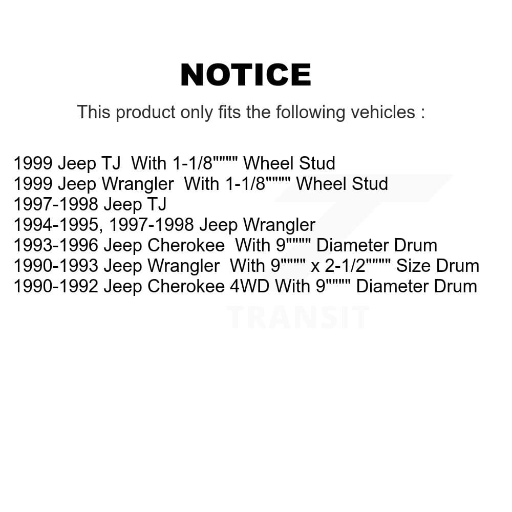 Transit Auto - K8F-103338 - Front and Rear Disc Brake Kits image 19