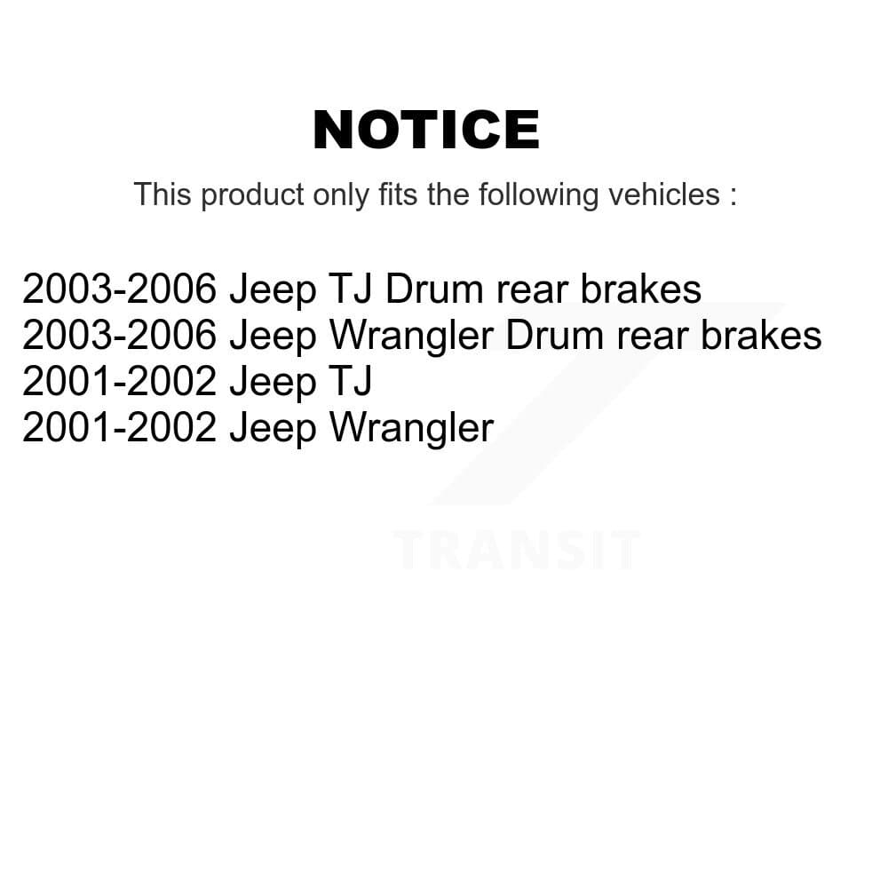 Transit Auto - K8F-103339 - Front and Rear Disc Brake Kits image 19
