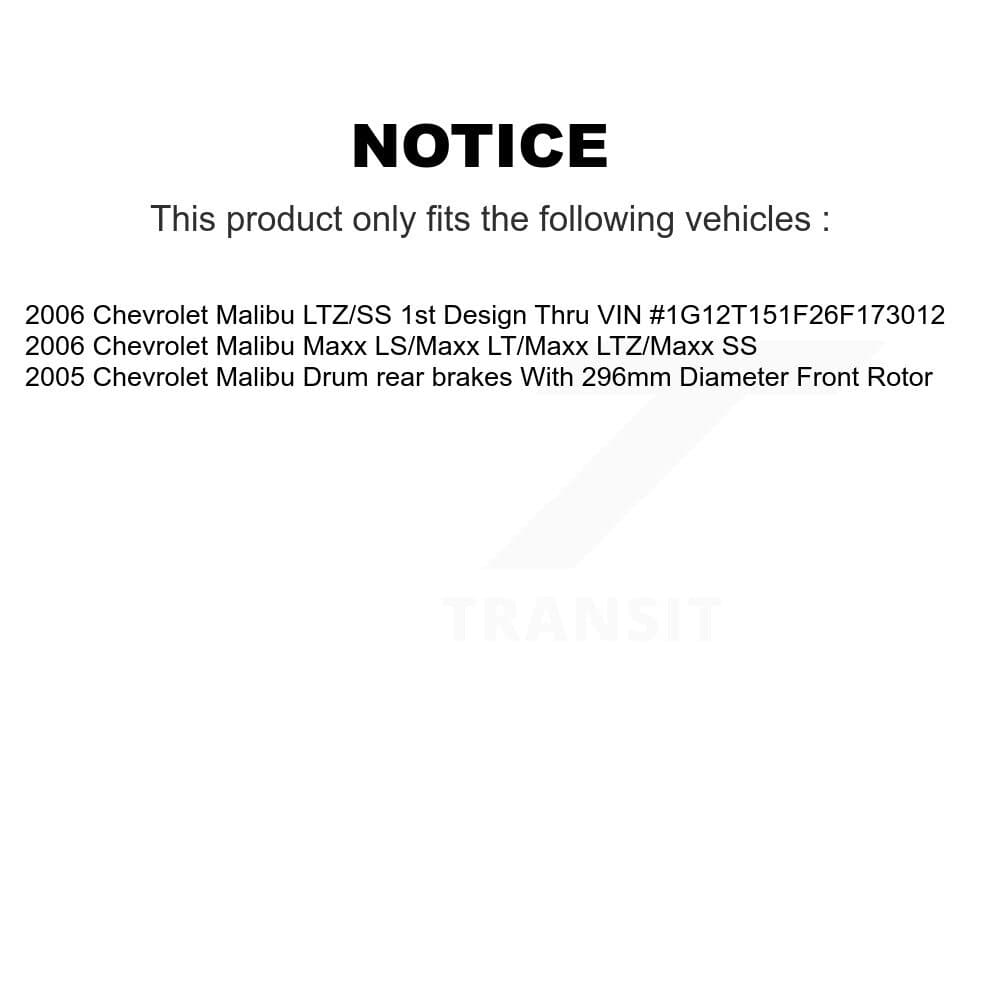 Transit Auto - K8F-103642 - Front and Rear Disc Brake Kits image 19