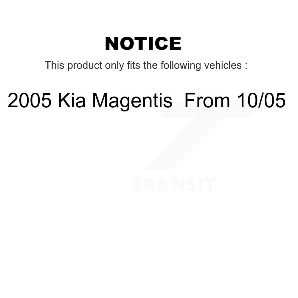 Transit Auto - K8F-103751 - Front and Rear Disc Brake Kits image 19