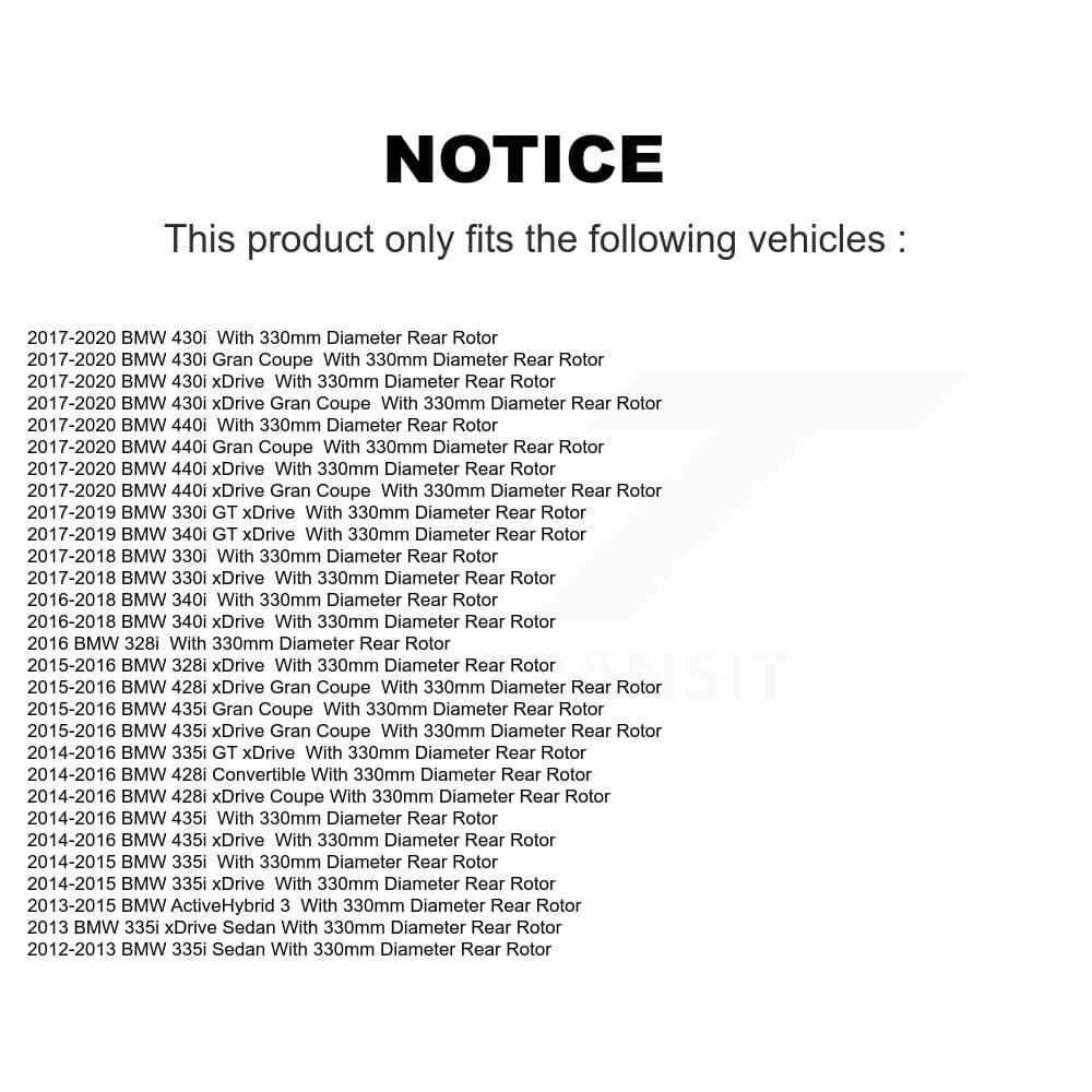 Transit Auto - K8F-104426 - Rear Disc Brake Kits image 19