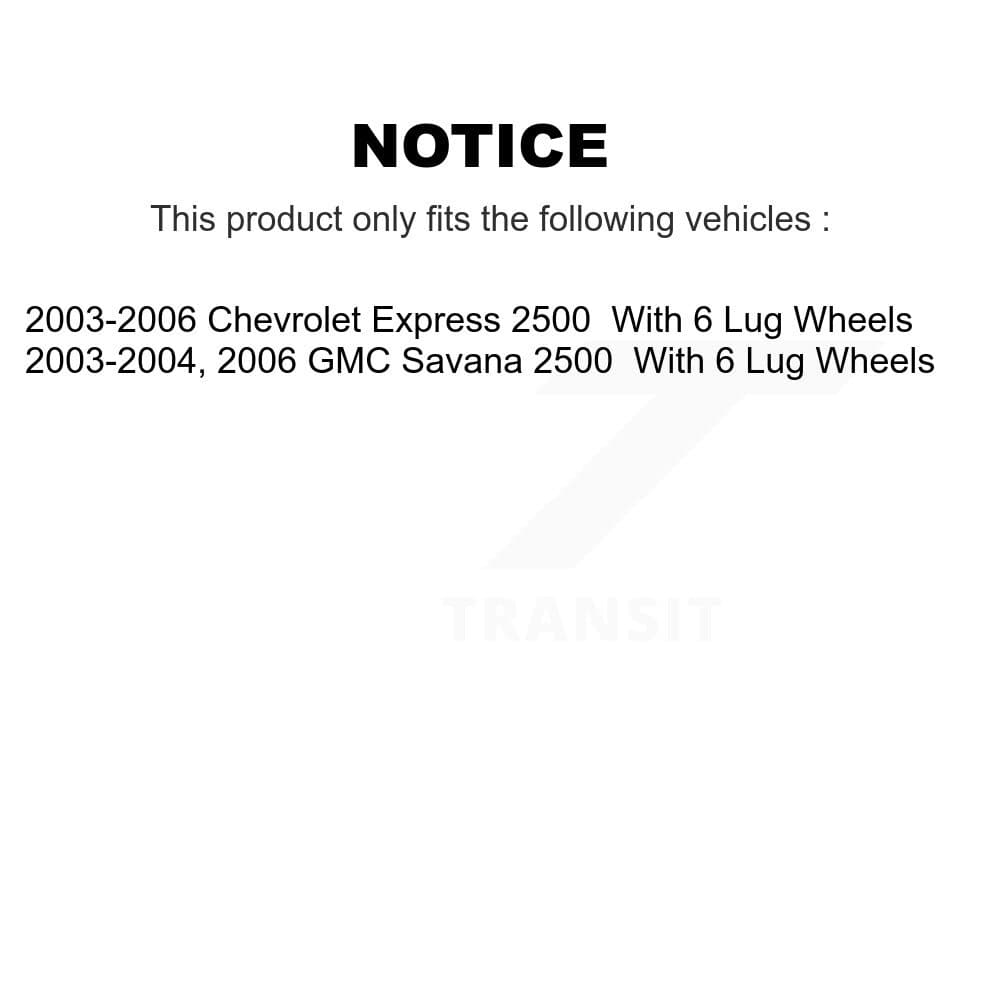 Transit Auto - K8F-104671 - Rear Disc Brake Kits image 19