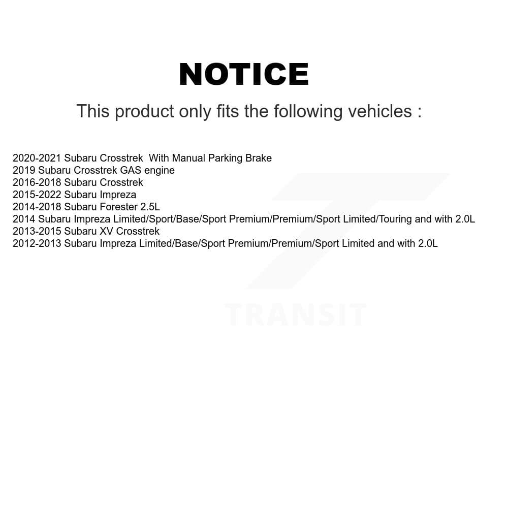 Transit Auto - K8F-104893 - Rear Disc Brake Kits image 19