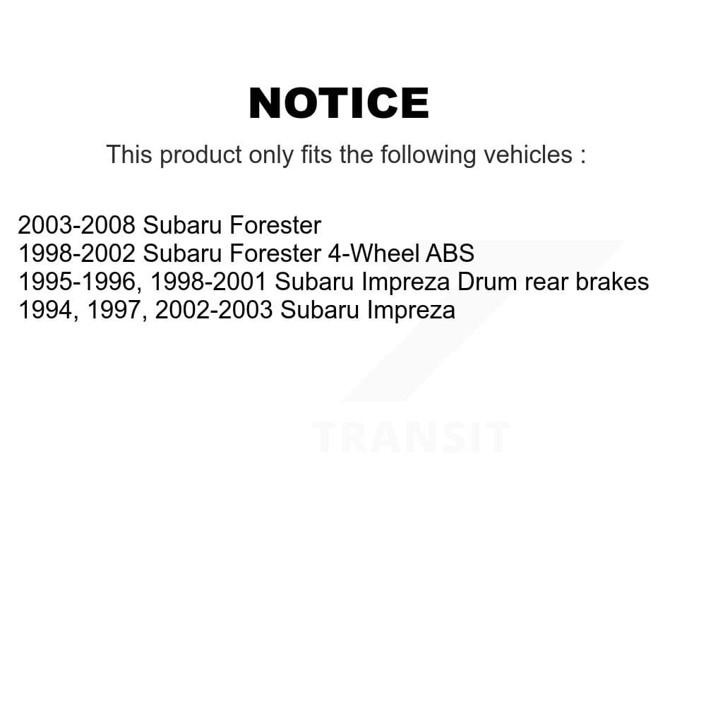 Transit Auto - K8N-100130 - Rear Brake Drum Kits image 14