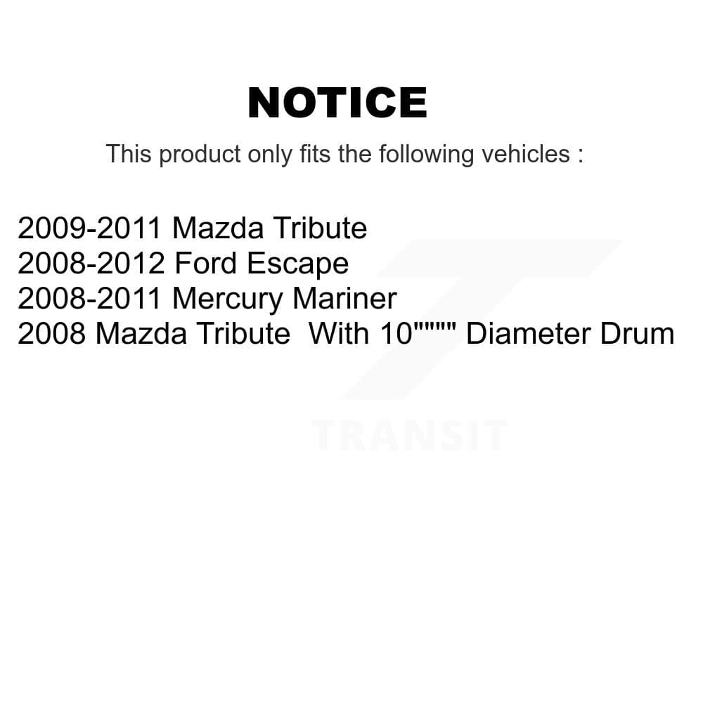Transit Auto - K8N-100390 - Rear Brake Drum Kits image 14