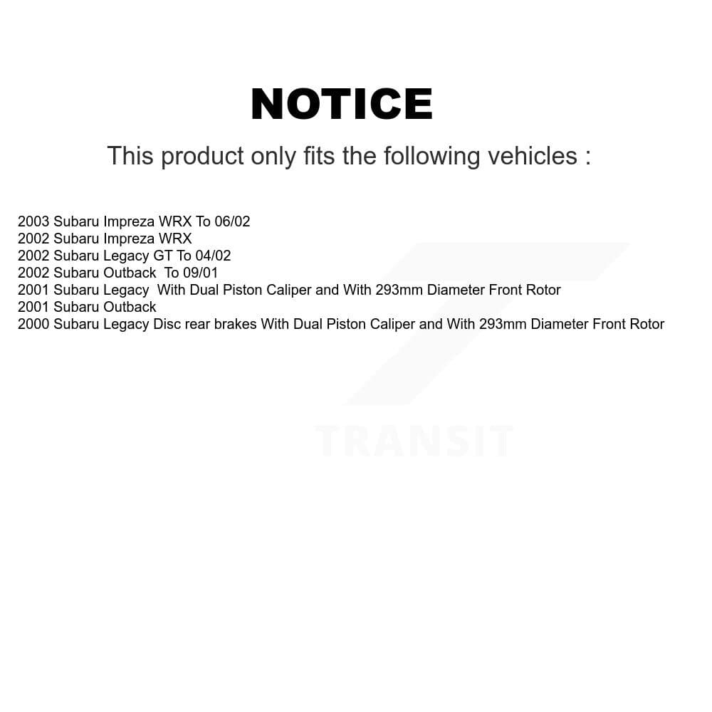 Transit Auto - K8S-100414 - Front Disc Brake Kits image 19