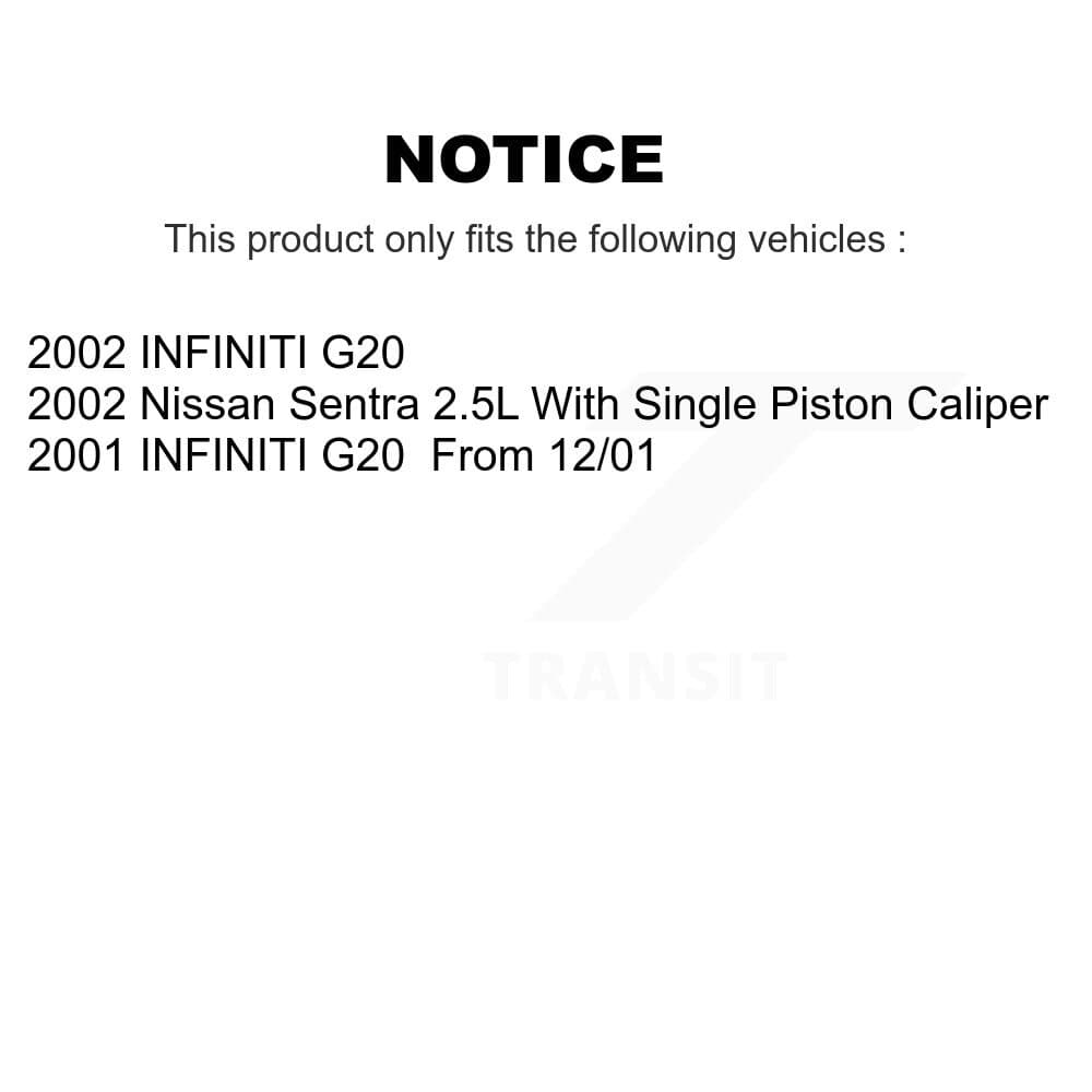 Transit Auto - K8S-101055 - Front and Rear Disc Brake Kits image 19