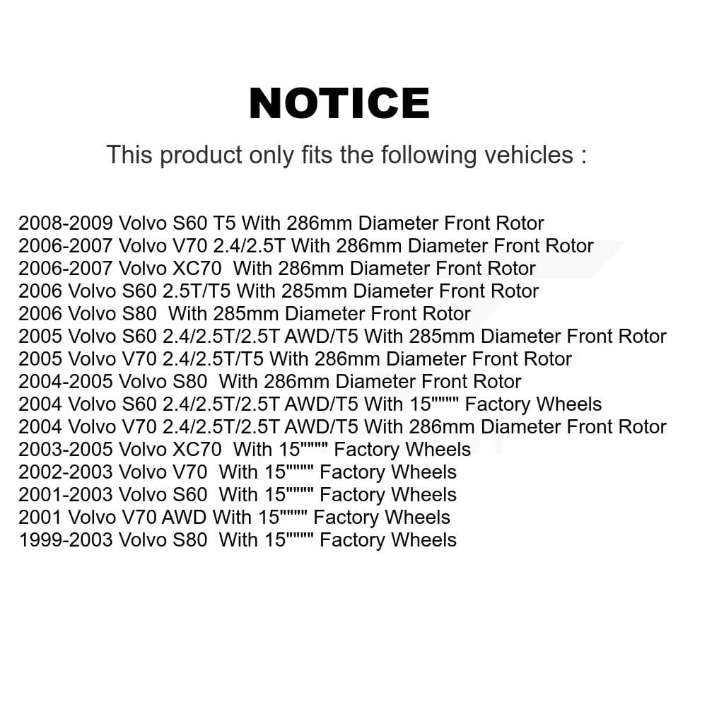 Transit Auto - K8S-101156 - Front and Rear Disc Brake Kits image 19