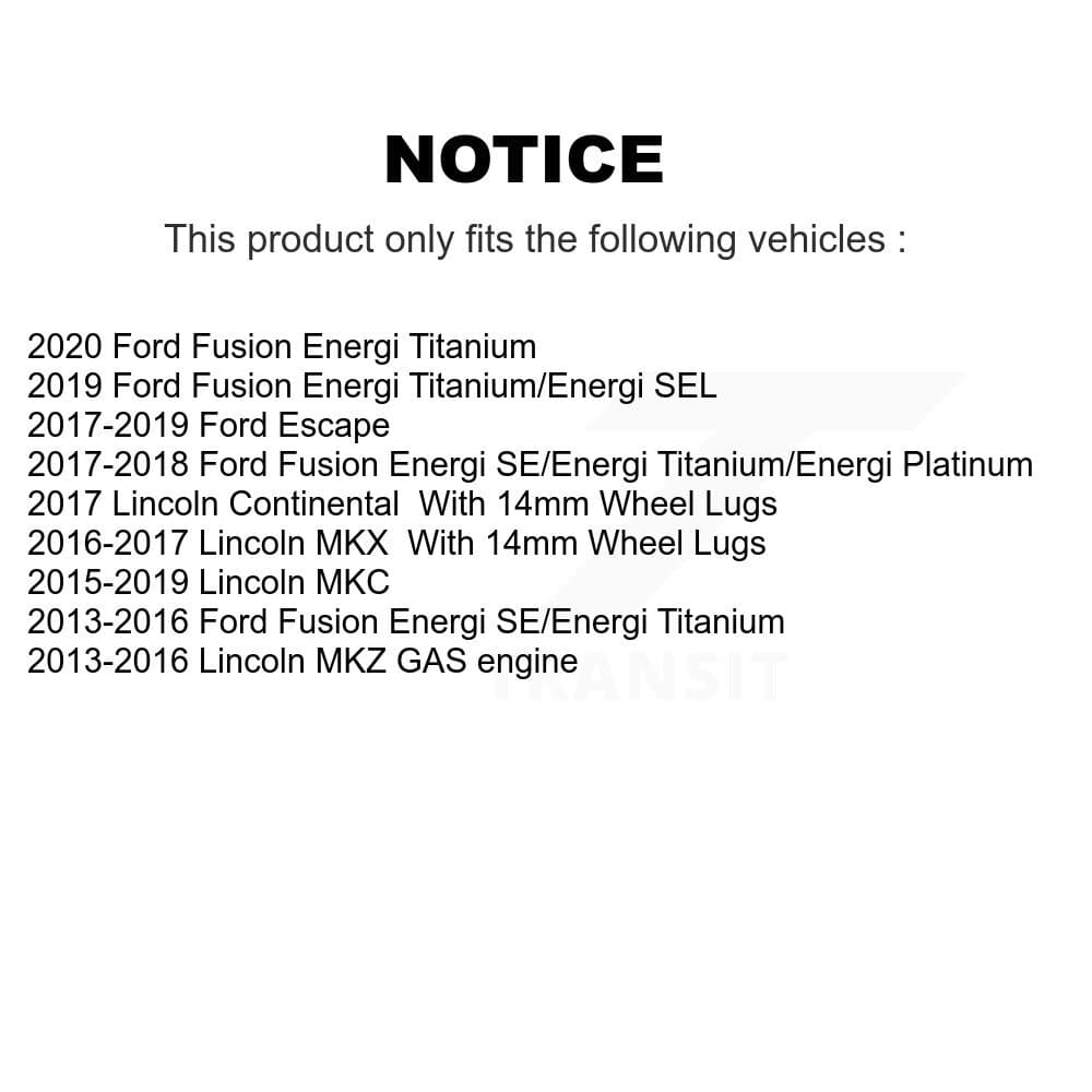 Transit Auto - K8S-101643 - Rear Disc Brake Kits image 19
