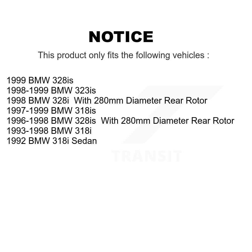 Transit Auto - K8S-101702 - Rear Disc Brake Kits image 19