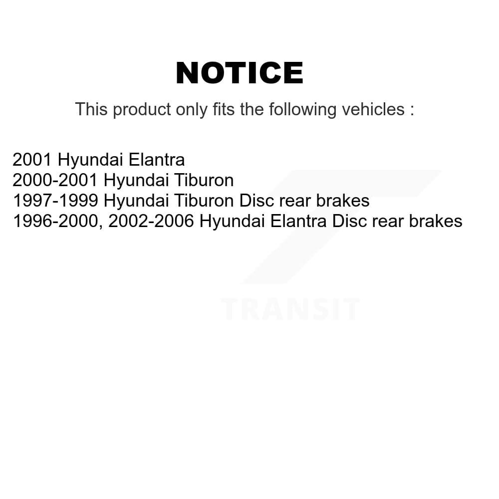 Transit Auto - K8S-101718 - Rear Disc Brake Kits image 19