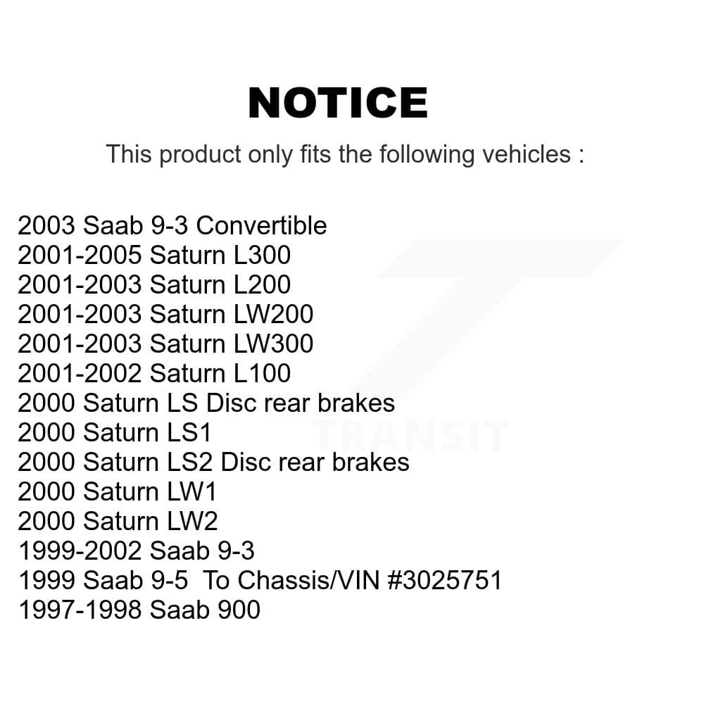 Transit Auto - K8S-101724 - Rear Disc Brake Kits image 19