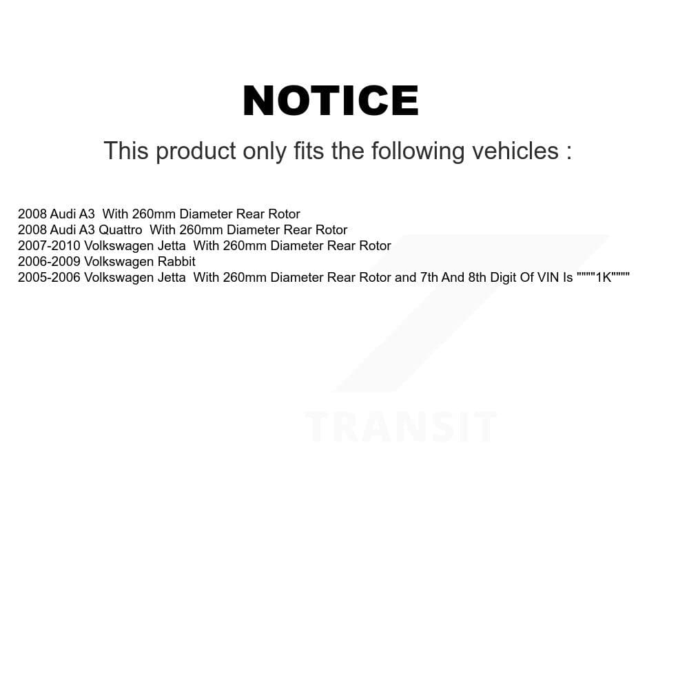 Transit Auto - K8S-101846 - Rear Disc Brake Kits image 19