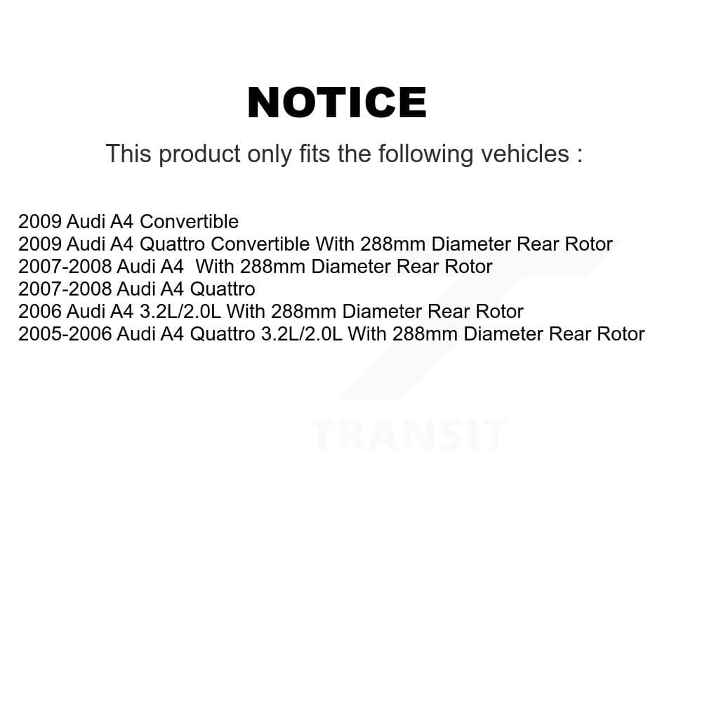 Transit Auto - K8S-101856 - Rear Disc Brake Kits image 19