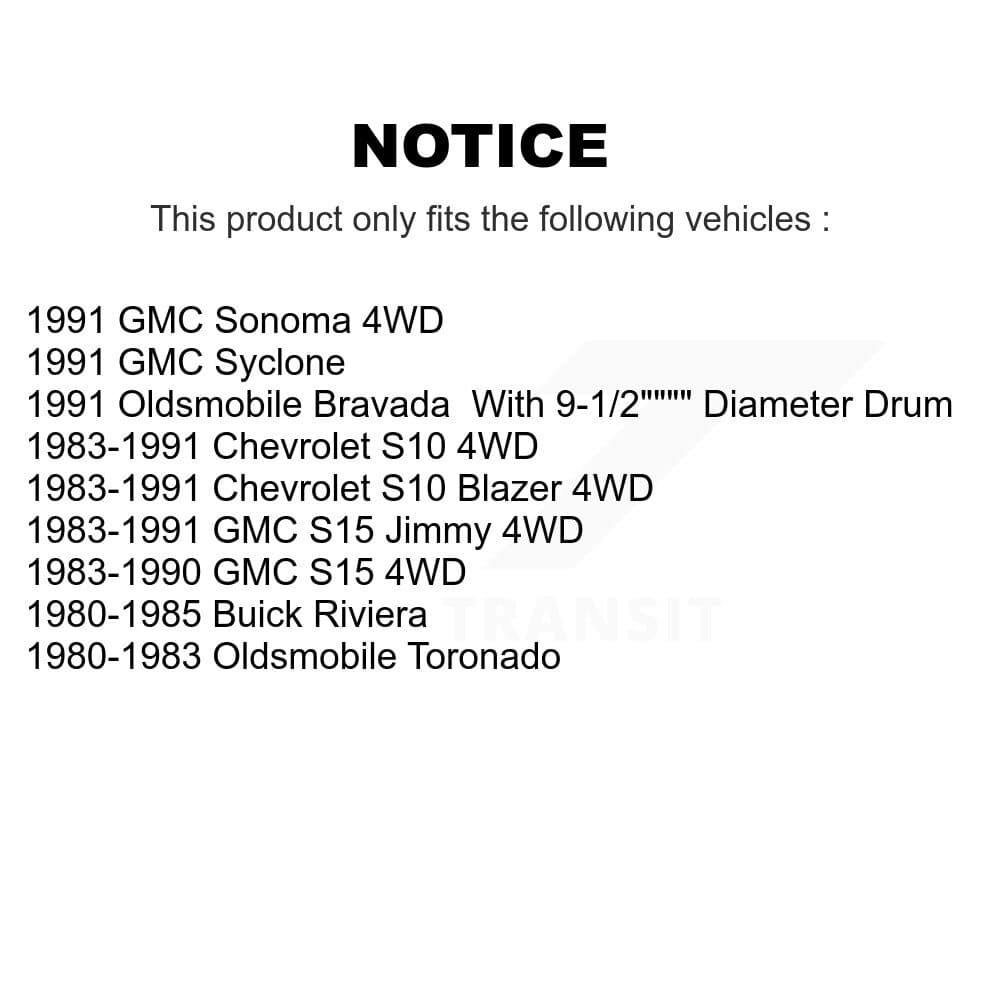 Transit Auto - K8S-101986 - Front and Rear Disc Brake Kits image 19