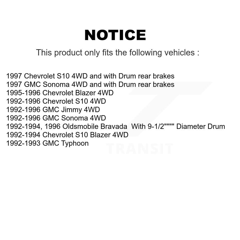 Transit Auto - K8S-101987 - Front and Rear Disc Brake Kits image 19