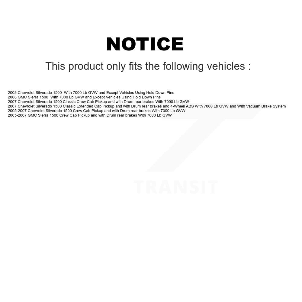 Transit Auto - K8S-102486 - Front and Rear Disc Brake Kits image 19