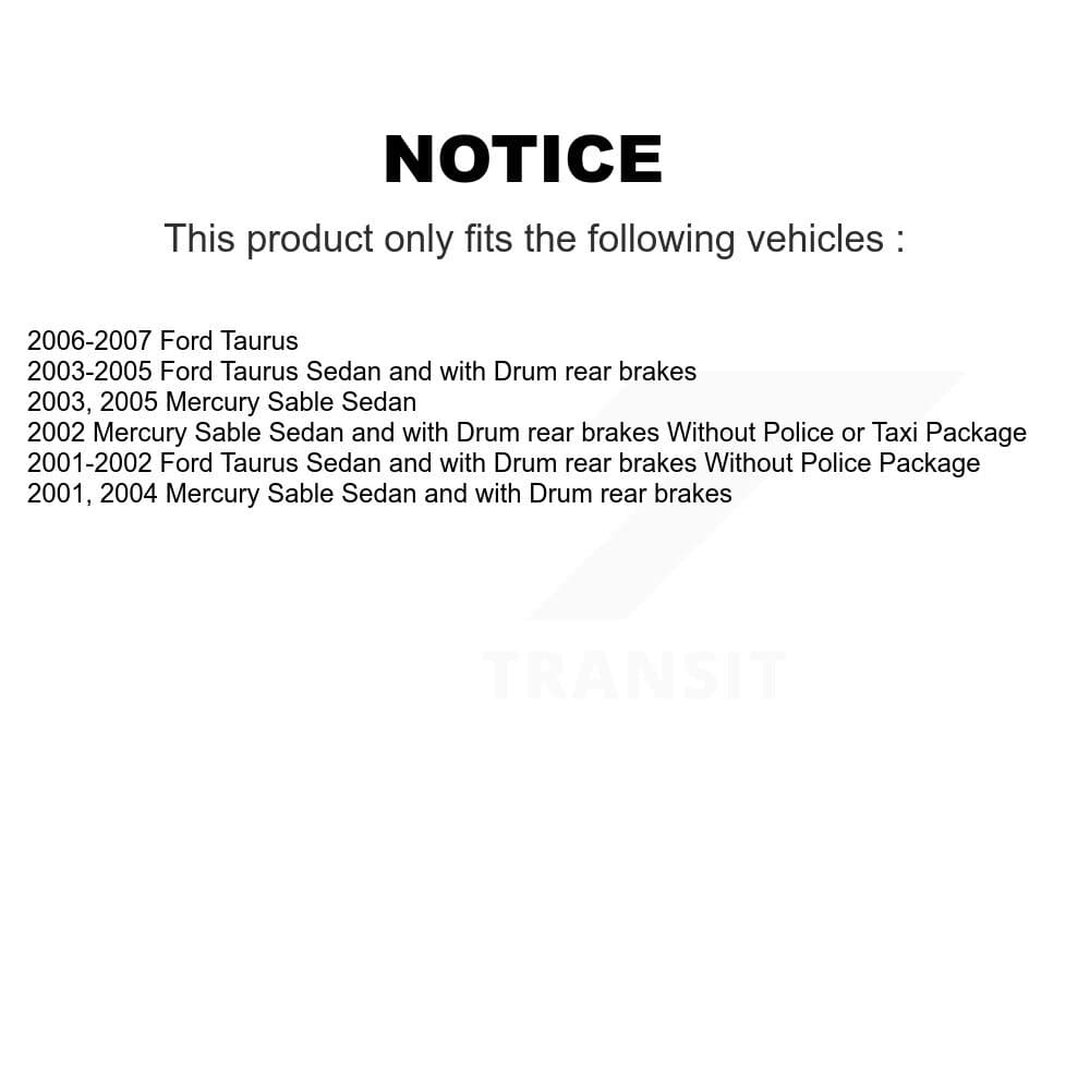 Transit Auto - K8S-102503 - Front and Rear Disc Brake Kits image 19