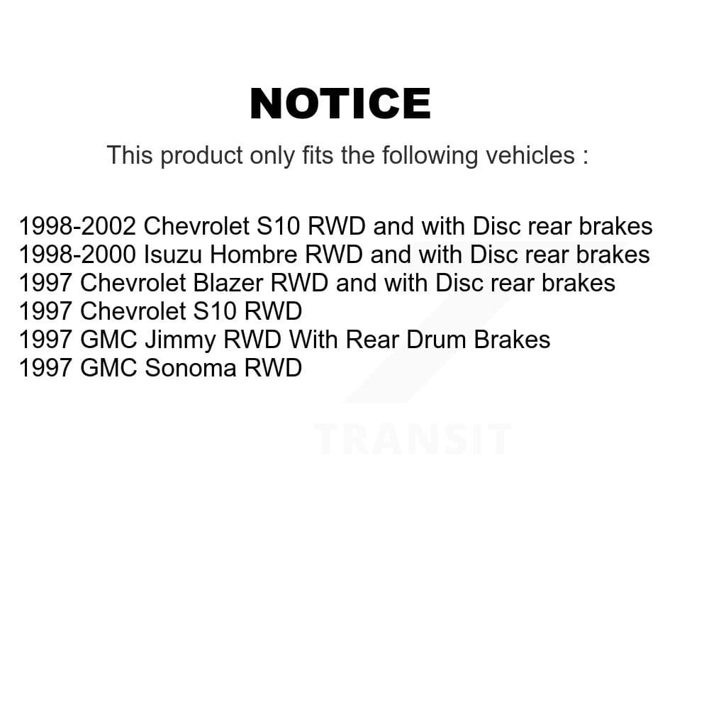 Transit Auto - K8S-103060 - Front and Rear Disc Brake Kits image 24