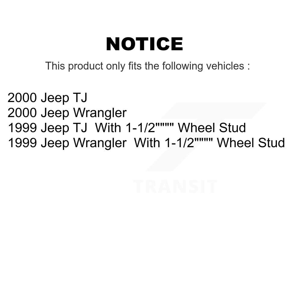 Transit Auto - K8S-103252 - Front and Rear Disc Brake Kits image 19