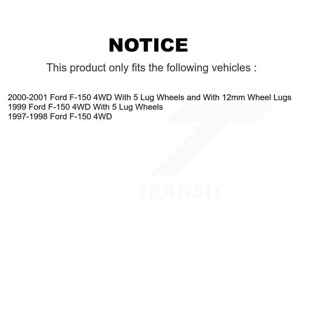 Transit Auto - K8S-103263 - Front and Rear Disc Brake Kits image 19