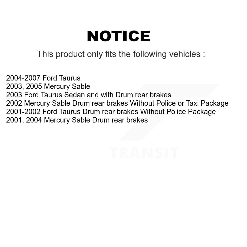 Transit Auto - K8S-103298 - Front and Rear Disc Brake Kits image 19