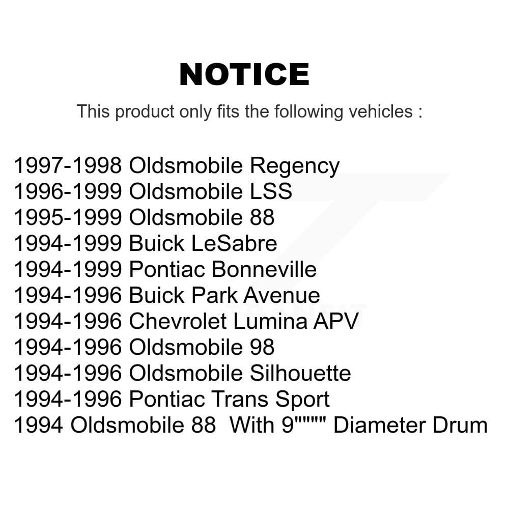 Transit Auto - K8S-103357 - Front and Rear Disc Brake Kits image 19