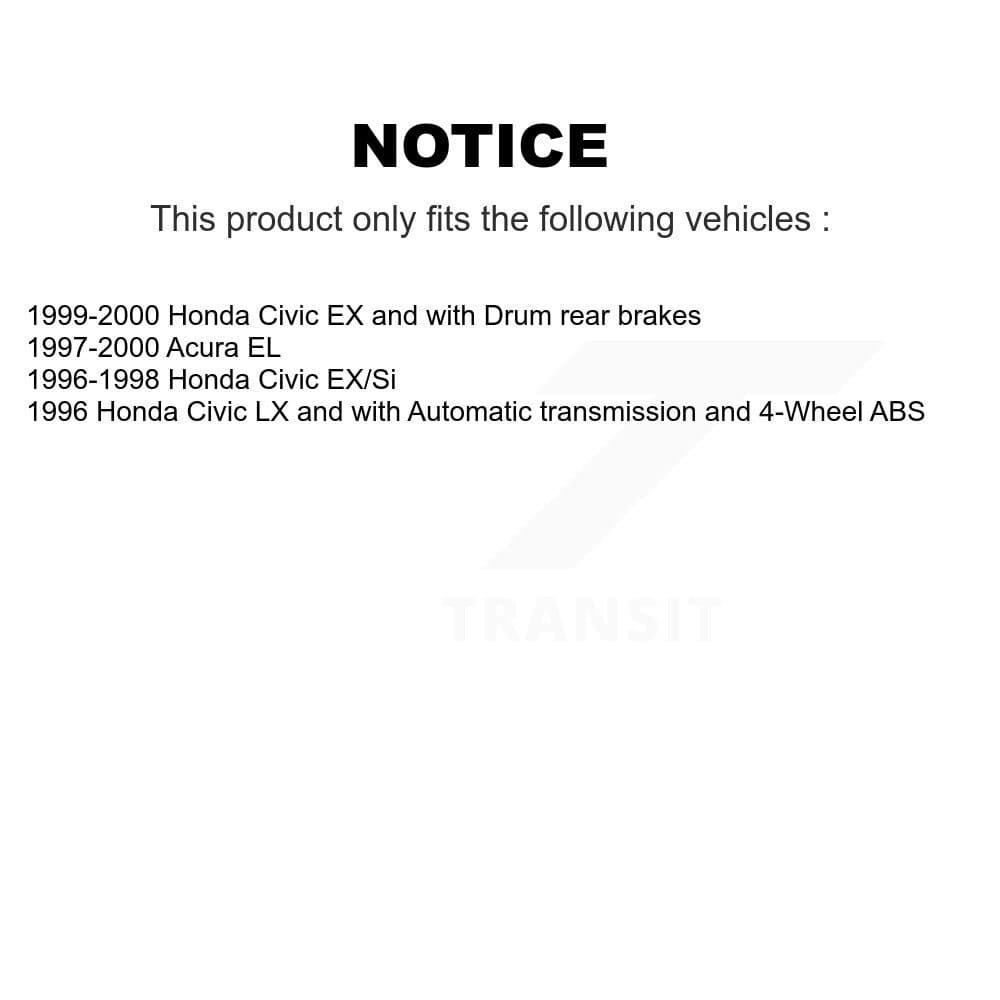 Transit Auto - K8S-103404 - Front and Rear Disc Brake Kits image 19