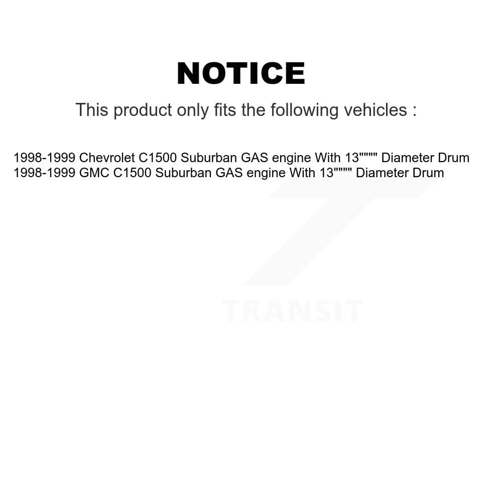 Transit Auto - K8S-103480 - Front and Rear Disc Brake Kits image 19