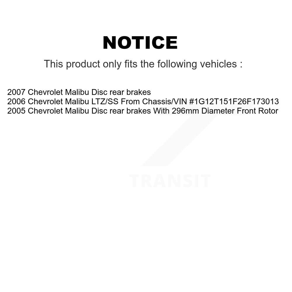 Transit Auto - K8S-103620 - Front and Rear Disc Brake Kits image 19
