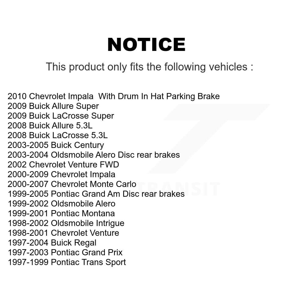 Transit Auto - K8S-104405 - Rear Disc Brake Kits image 19