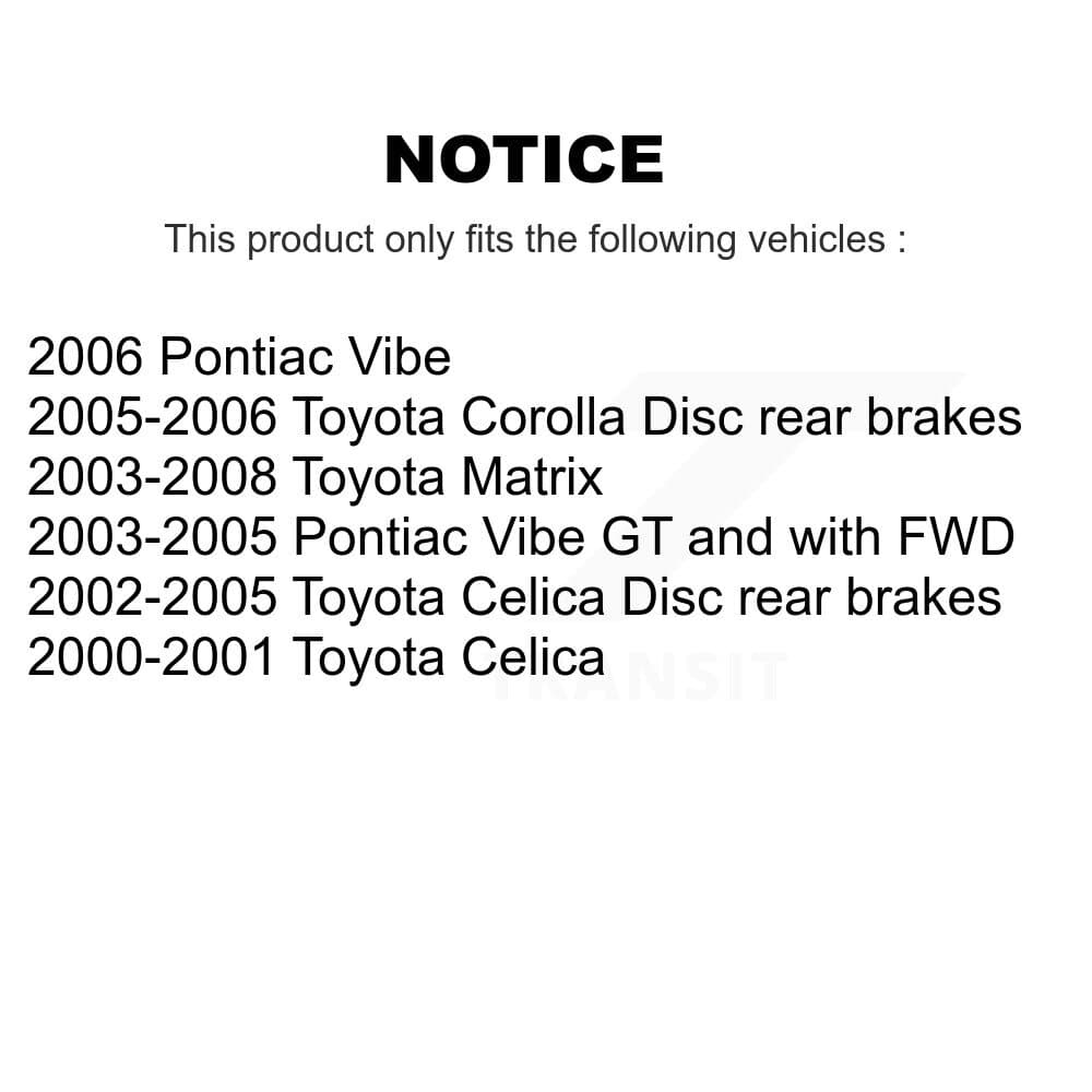 Transit Auto - K8S-104542 - Rear Disc Brake Kits image 19