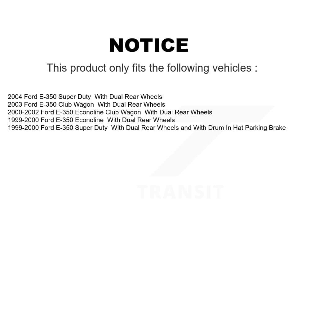 Transit Auto - K8S-104800 - Rear Disc Brake Kits image 19