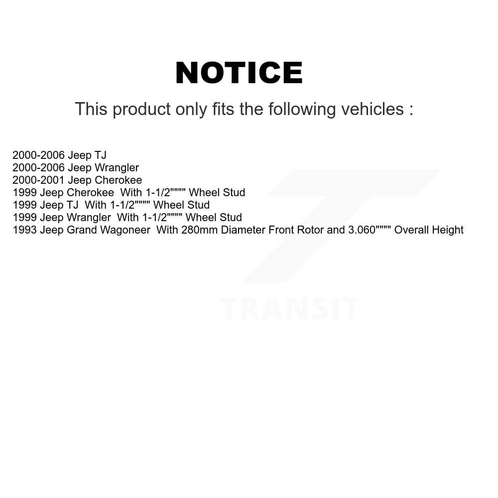 Transit Auto - K8T-100204 - Front Disc Brake Kits image 24