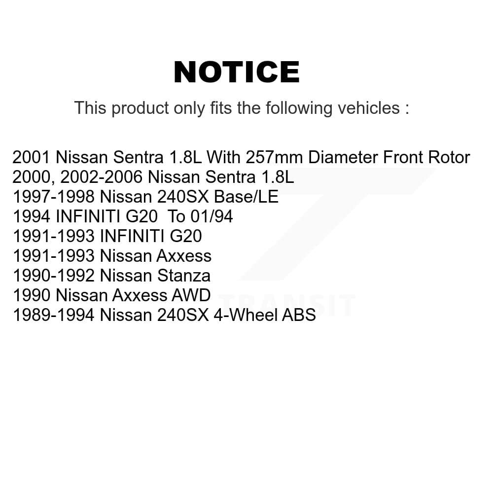 Transit Auto - K8T-100257 - Front Disc Brake Kits image 24