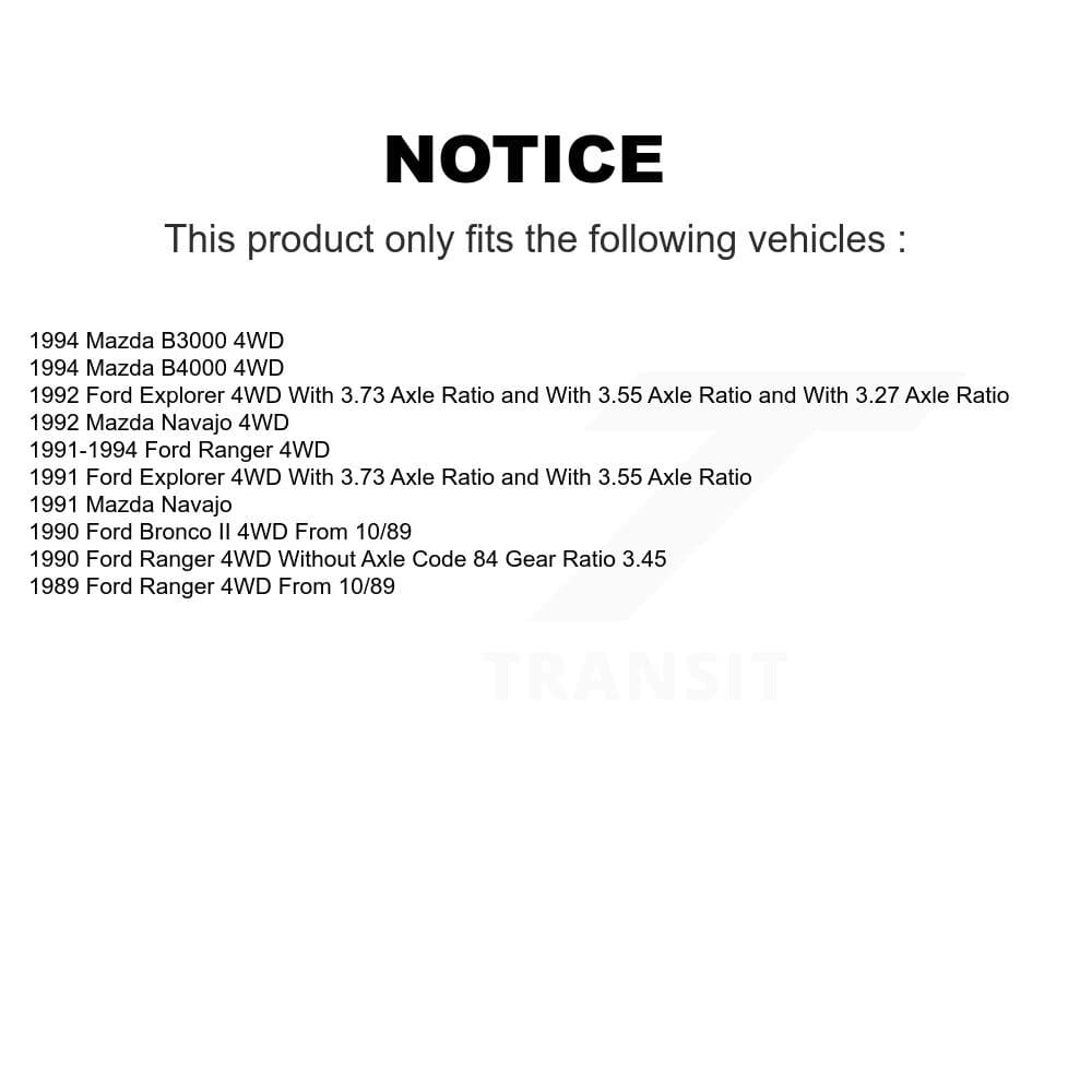 Transit Auto - K8T-100718 - Front Disc Brake Kits image 24